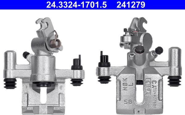 ATE 24.3324-1701.5 - Pinza freno www.autoricambi360.it