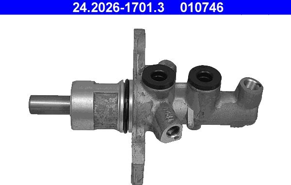 ATE 24.2026-1701.3 - Cilindro maestro del freno www.autoricambi360.it