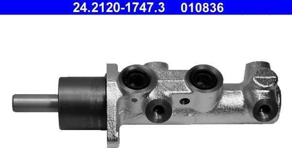 ATE 24.2120-1747.3 - Cilindro maestro del freno www.autoricambi360.it