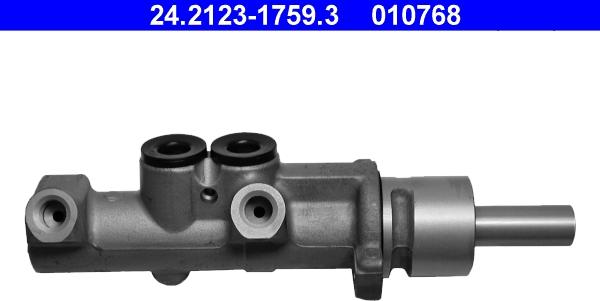 ATE 24.2123-1759.3 - Cilindro maestro del freno www.autoricambi360.it