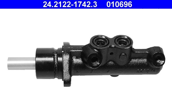 ATE 24.2122-1742.3 - Cilindro maestro del freno www.autoricambi360.it