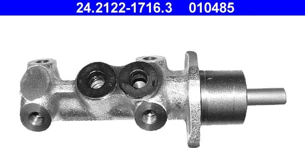 ATE 24.2122-1716.3 - Cilindro maestro del freno www.autoricambi360.it
