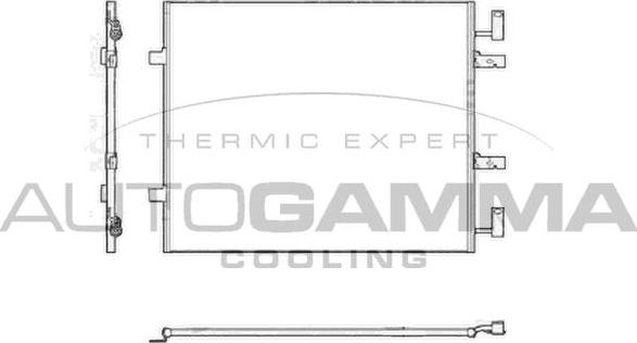 Autogamma 104918 - Condensatore, Climatizzatore www.autoricambi360.it
