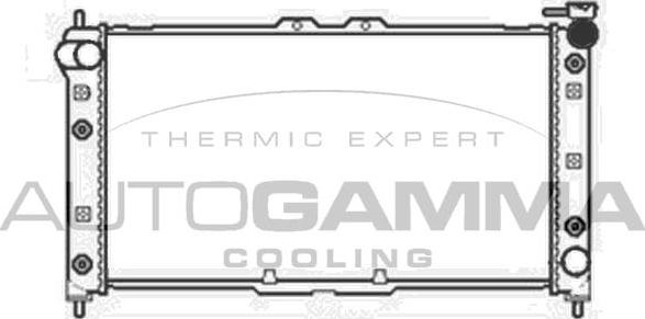 Autogamma 104680 - Radiatore, Raffreddamento motore www.autoricambi360.it
