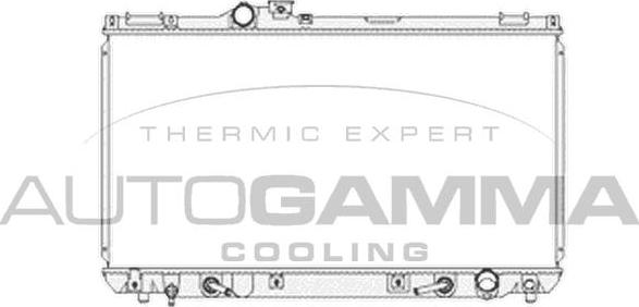 Autogamma 104671 - Radiatore, Raffreddamento motore www.autoricambi360.it