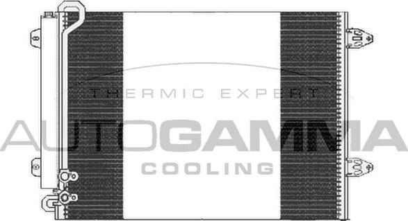 Autogamma 104129 - Condensatore, Climatizzatore www.autoricambi360.it