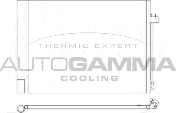 Autogamma 105424 - Condensatore, Climatizzatore www.autoricambi360.it