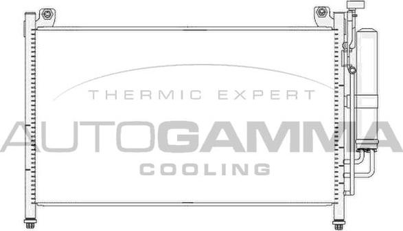 Autogamma 105546 - Condensatore, Climatizzatore www.autoricambi360.it