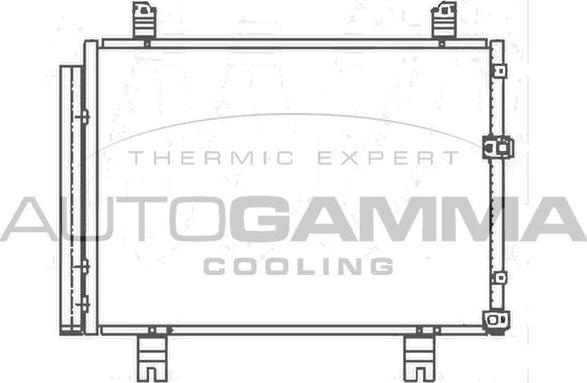 Autogamma 105543 - Condensatore, Climatizzatore www.autoricambi360.it