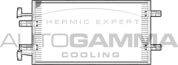 Autogamma 105517 - Condensatore, Climatizzatore www.autoricambi360.it