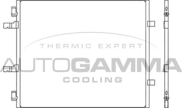 Autogamma 105870 - Condensatore, Climatizzatore www.autoricambi360.it