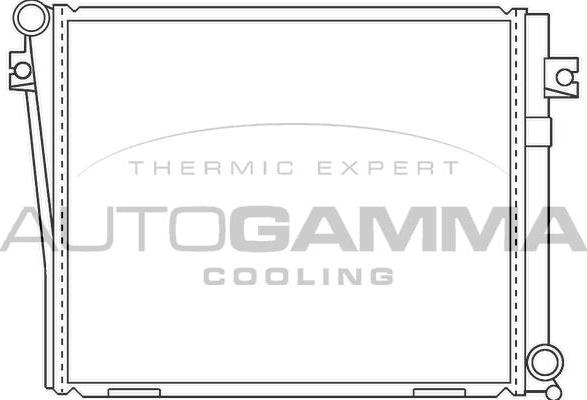 Autogamma 100120 - Radiatore, Raffreddamento motore www.autoricambi360.it