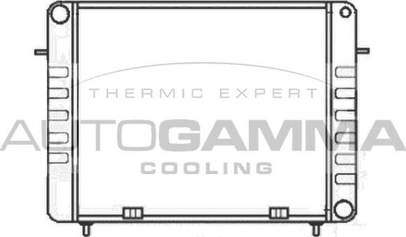 Autogamma 100701 - Radiatore, Raffreddamento motore www.autoricambi360.it