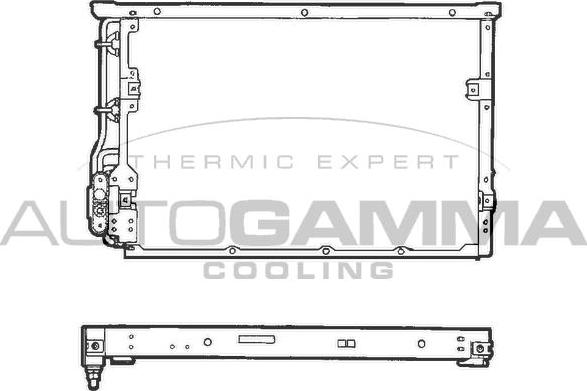 Autogamma 101571 - Condensatore, Climatizzatore www.autoricambi360.it