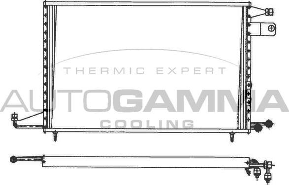 Autogamma 101718 - Condensatore, Climatizzatore www.autoricambi360.it