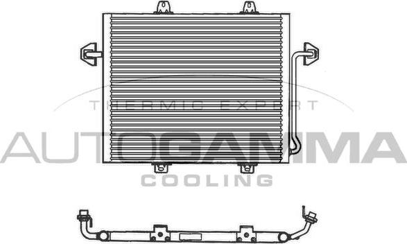 Autogamma 101787 - Condensatore, Climatizzatore www.autoricambi360.it