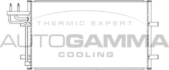 Autogamma 103426 - Condensatore, Climatizzatore www.autoricambi360.it