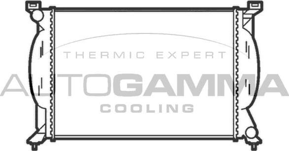 Autogamma 103654 - Radiatore, Raffreddamento motore www.autoricambi360.it