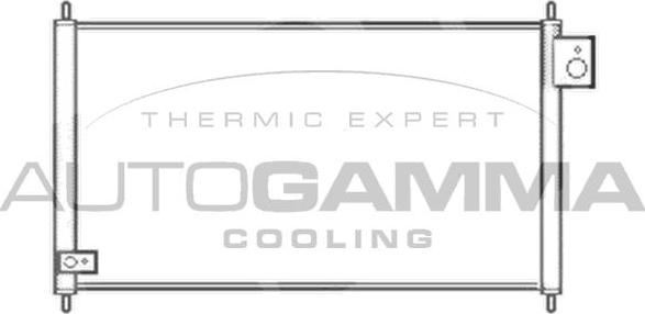 Autogamma 103845 - Condensatore, Climatizzatore www.autoricambi360.it