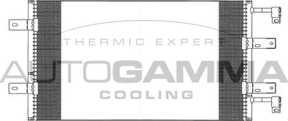 Autogamma 103249 - Condensatore, Climatizzatore www.autoricambi360.it