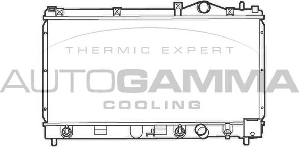 Autogamma 103734 - Radiatore, Raffreddamento motore www.autoricambi360.it