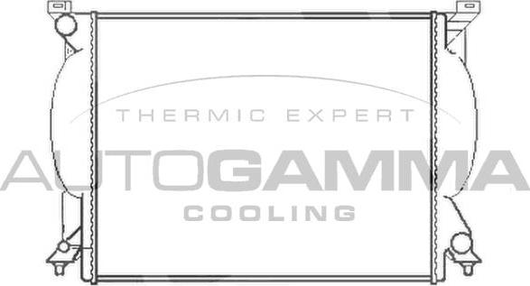 Autogamma 102981 - Radiatore, Raffreddamento motore www.autoricambi360.it