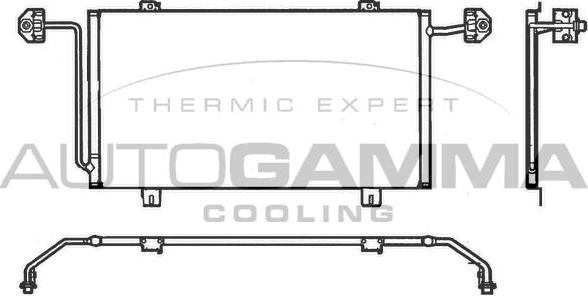 Autogamma 102564 - Condensatore, Climatizzatore www.autoricambi360.it