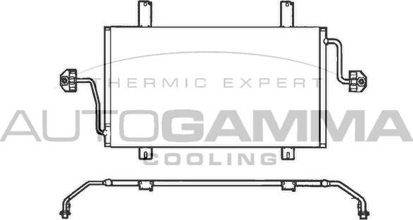Autogamma 102563 - Condensatore, Climatizzatore www.autoricambi360.it