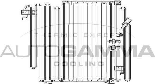 Autogamma 102573 - Condensatore, Climatizzatore www.autoricambi360.it