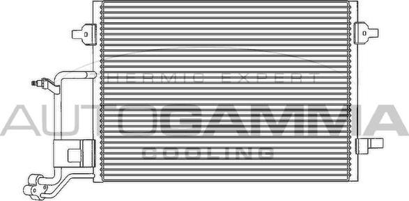 Autogamma 102602 - Condensatore, Climatizzatore www.autoricambi360.it