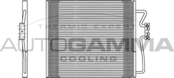 Autogamma 102616 - Condensatore, Climatizzatore www.autoricambi360.it