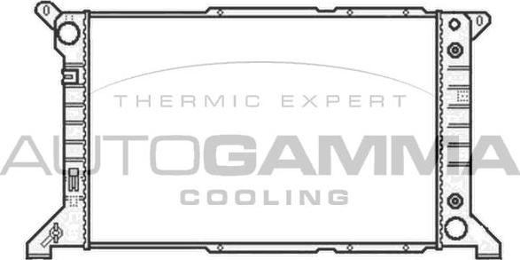 Autogamma 102090 - Radiatore, Raffreddamento motore www.autoricambi360.it
