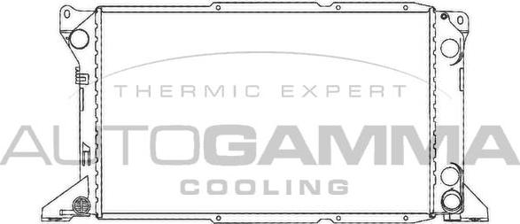 Autogamma 102088 - Radiatore, Raffreddamento motore www.autoricambi360.it