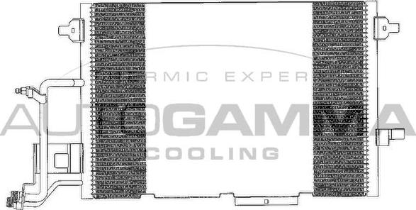 Autogamma 102390 - Condensatore, Climatizzatore www.autoricambi360.it