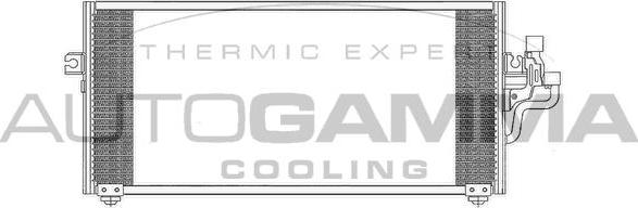 Autogamma 102712 - Condensatore, Climatizzatore www.autoricambi360.it