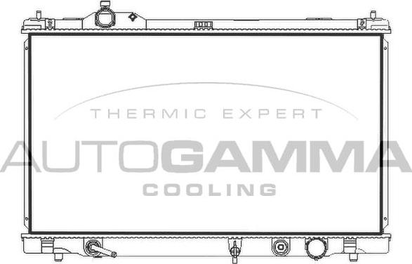 Autogamma 107964 - Radiatore, Raffreddamento motore www.autoricambi360.it