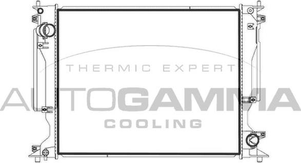 Autogamma 107970 - Radiatore, Raffreddamento motore www.autoricambi360.it