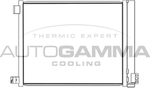 Autogamma 107434 - Condensatore, Climatizzatore www.autoricambi360.it