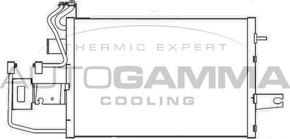 Autogamma 107066 - Condensatore, Climatizzatore www.autoricambi360.it