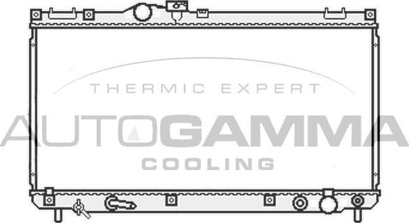 Autogamma 107063 - Radiatore, Raffreddamento motore www.autoricambi360.it