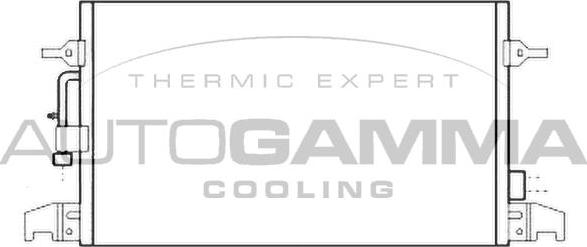 Autogamma 107007 - Condensatore, Climatizzatore www.autoricambi360.it