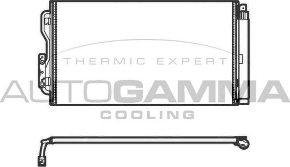 Autogamma 107157 - Condensatore, Climatizzatore www.autoricambi360.it