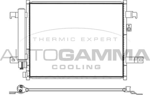 Autogamma 107840 - Condensatore, Climatizzatore www.autoricambi360.it