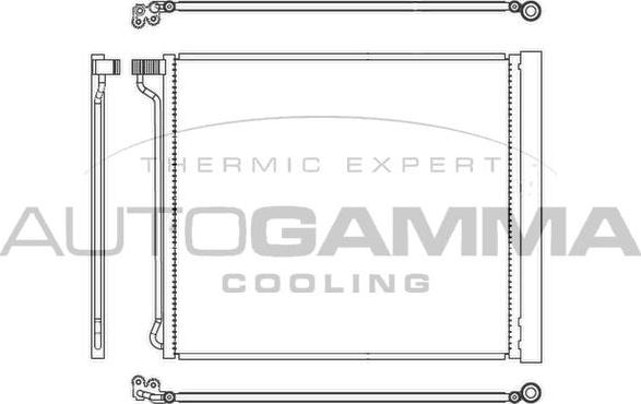 Autogamma 107347 - Condensatore, Climatizzatore www.autoricambi360.it