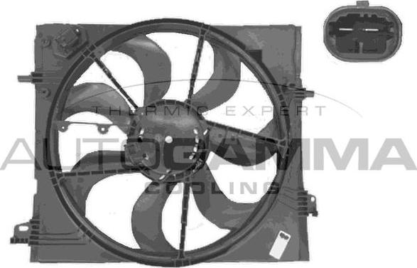 Autogamma GA228501 - Ventola, Raffreddamento motore www.autoricambi360.it