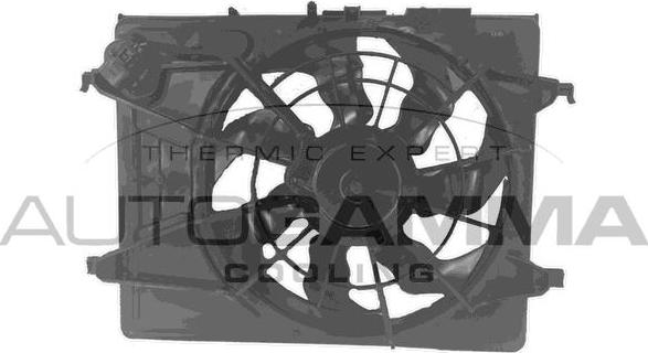 Autogamma GA228022 - Ventola, Raffreddamento motore www.autoricambi360.it