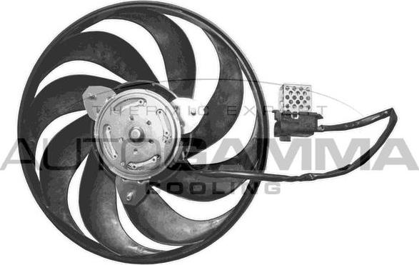 Autogamma GA227001 - Ventola, Raffreddamento motore www.autoricambi360.it