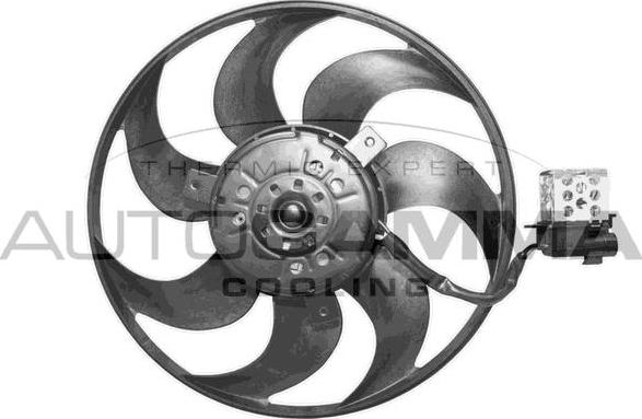Autogamma GA227003 - Ventola, Raffreddamento motore www.autoricambi360.it