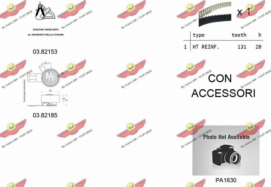Autokit 04.5476PA - Pompa acqua + Kit cinghie dentate www.autoricambi360.it
