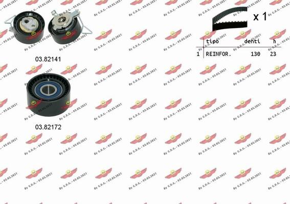 Autokit 04.5478 - Kit cinghie dentate www.autoricambi360.it